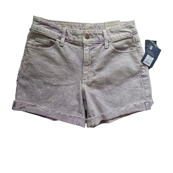 NWT Universal Thread Co. Purple Vintage Stretch High Waisted Denim Short… - Picture 2 of 5